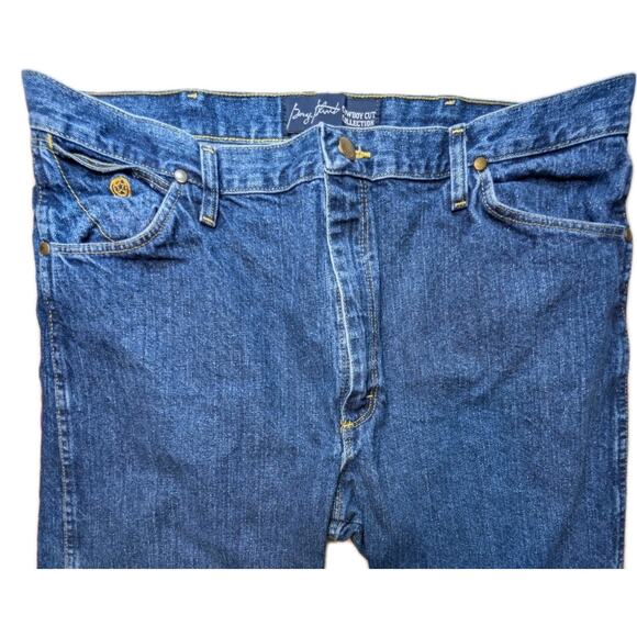 WRANGLER George Strait Cowboy Cut Jeans Men’s 40x30 Western Bootcut - Picture 3 of 8